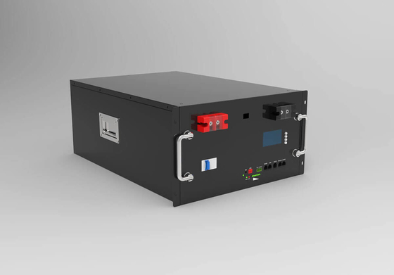 RJ TECH 10.3kwh LiFePO4 Rack battery 51.2V200Ah Lithium battery for Solar off grid backup