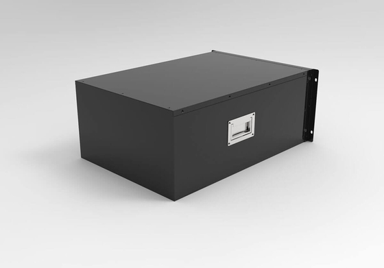RJ TECH 10.3kwh LiFePO4 Rack battery 51.2V200Ah Lithium battery for Solar off grid backup