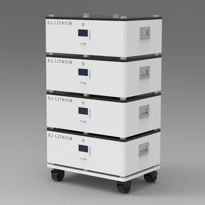 FoShan RJ 24V 48V 60KWH 500AH lithium LFP battery for Growatt off grid inverter SPA4000TL BL SPA5000TL BL SPA6000TL BL Grid Tied System