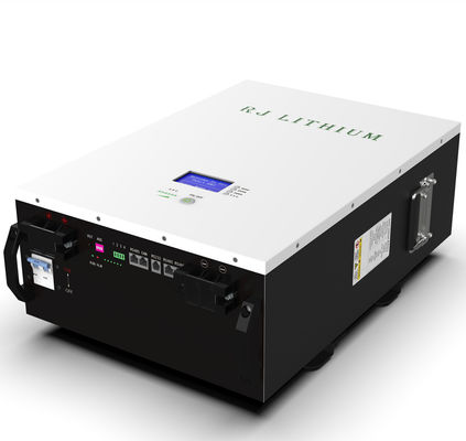 RJ TECH 24V 576V 50kWH 25kWH powerwall for Deye PCS converter SUN-6K-SG05LP1 SUN-8K-SG05LP1 SUN-10K-SG05LP1 AC Coupled System