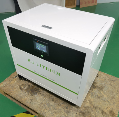 RJ TECH 24V 48V 25kWH 50kWH lithium LFP battery for Luxpower PCS converter LXP-3K Plus LXP-5K Plus LXP-6K Plus CE UL Certified