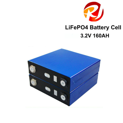 Free Maintenance 3.2 Volt 160AH Lifepo4 Battery Cells Long Cycle For House PV Solar Energy Storage