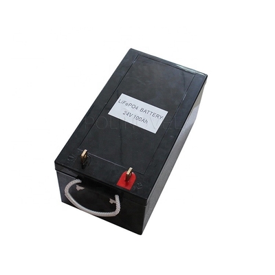 Solar System RV Boat Camper Vans Golf Cart 24V 100Ah Lithium Rechargeable Batteries Lifepo4 Battery Pack