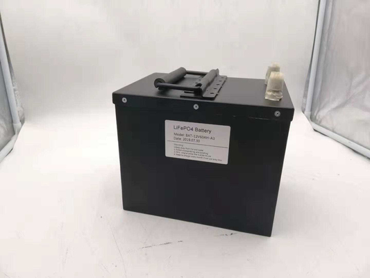 12 Volt 60Ah LiFePo4 Battery Lithium BMS For Solar Power Energy Camping Boat Marine Bluetooth