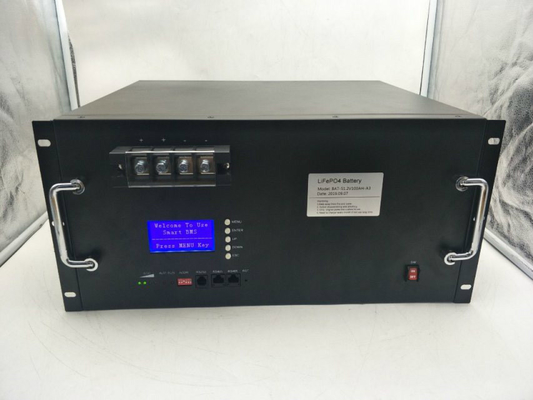 Lithium iron Phosphate 50KWH For Solar Power On Off Grid PV Inverter System